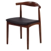Krzesło drewniane Classy MH-003CH-W Moose Home do jadalni orzechowe