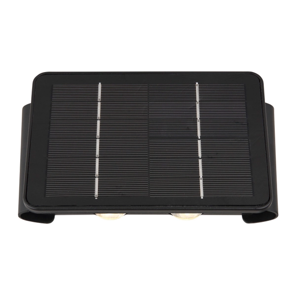 Zewnętrzny kinkiet Solar 36496 Globo LED 1W 3000K góra/dół IP54 czarny