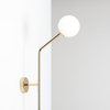 Nowoczesny kinkiet Pure 1064D30_2 Aldex złota lampa kule na przedpokój