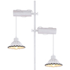 Lampa podłogowa JOWITA 54050-2S stojąca kopuły białe