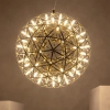 Wisząca lampa Maestro ABR-LWS-Z-35W-WW Abruzzo LED 35W 4500K złoty czarny