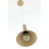 Wisząca lampa stożek VITRUM kaszmirowa 1xE27 nad stół 41544