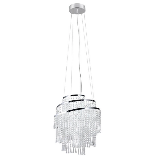 Żyrandol pałacowy Pomp R37349106 LED 38W 2700-6500K przezroczysty chrom