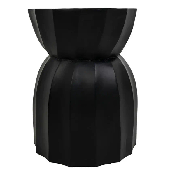 Stolik do nowoczesnych salonów ROLLING MM001501100314 czarny drewniany 35cm