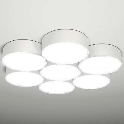 Plafon LAMPA sufitowa ZAMA 7046 Shilo natynkowa OPRAWA designerski plafon biały