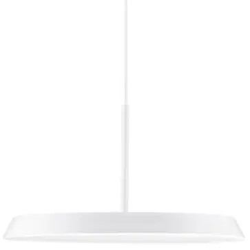 Metalowa lampa wisząca FOVENTO LE45443 LED 27W 3000K metalowa biała