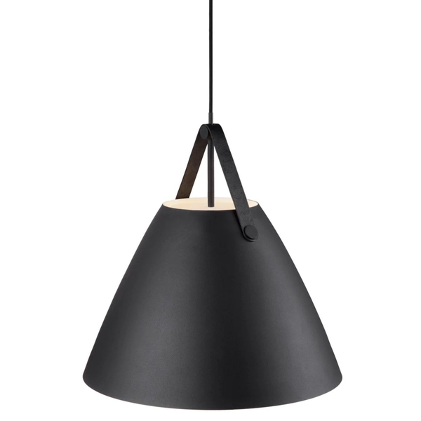 Lampa wisząca jadalniana Strap 84353003 Nordlux metalowa czarna