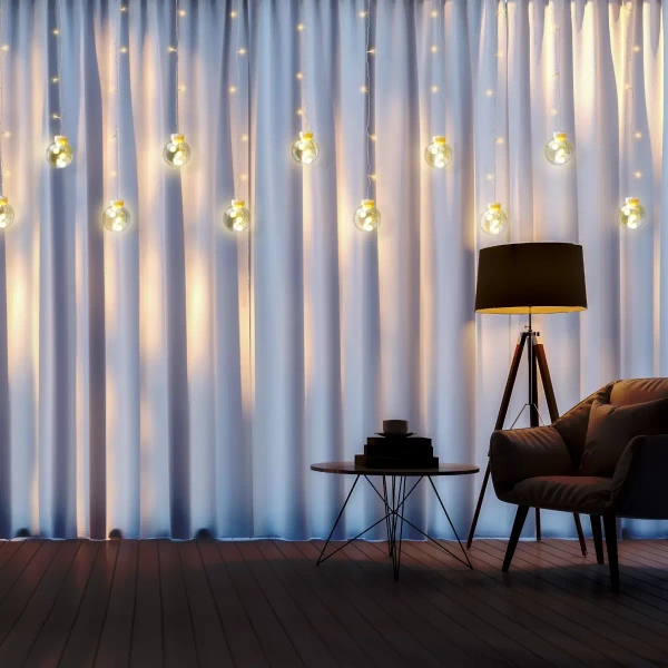 Świetlna girlanda do salonu Wish Balls 325143 LED 3W 2700K przezroczysta