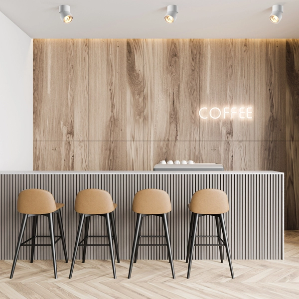 Sufitowa lampa Lomo 20001-WH-N Zumaline regulowany spot do salonu biały