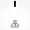 Lampa sypialniana zwis Bangkok MOD185PL-L6B3K5 Maytoni LED 12W 3000K czarny przydymiony