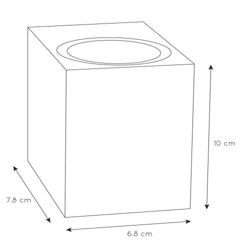 Ogrodowa lamp kinkiet Zaro 69800/01/30 ścienna outdoor czarna