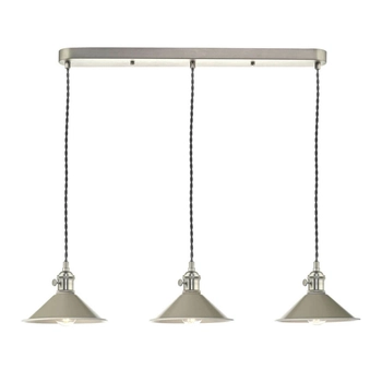 Kuchenna lampa wisząca HAD3661-06 Dar Lighting metalowa chrom szary