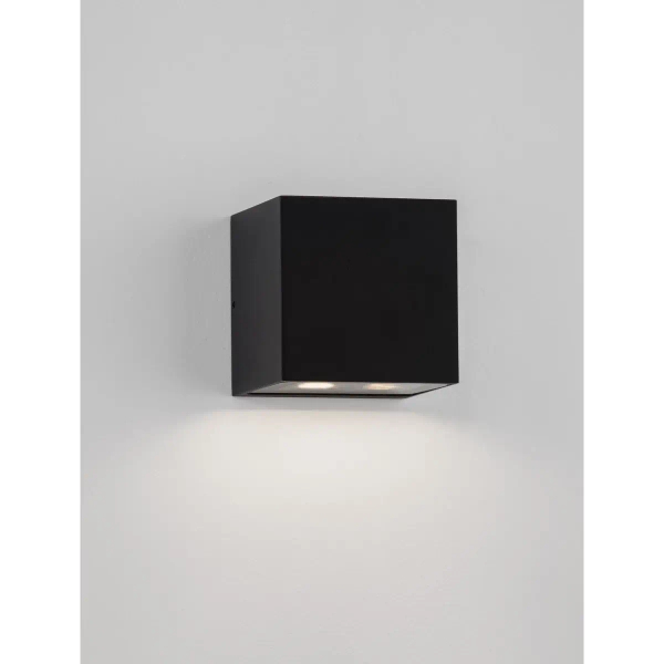 Ogrodowa lampa ścienna CALMARE LE75119 LED 11W 3000K IP54 czarny