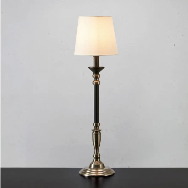 Dekoracyjna lampa stołowa Gent 108680 Markslojd metalowa czarna