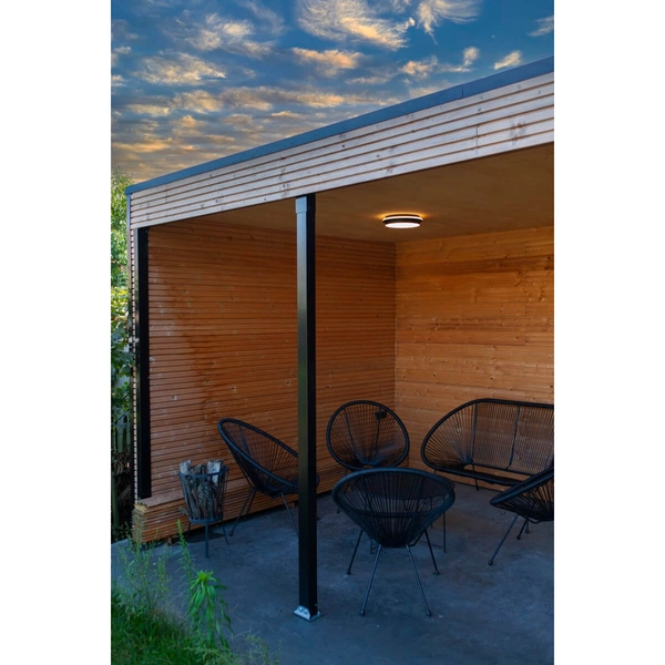 Lampa zewnętrzna GOLETA 5205801012 LED 24,3W 3000-4000K IP44 czarna