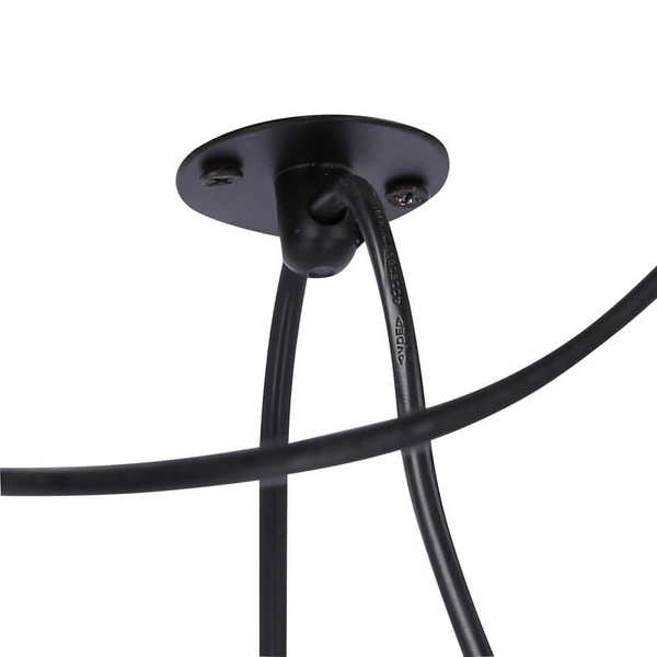 Lampa wisząca Assam 33-17772 Candellux regulowana czarna złota