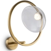 Ścienna lampa Lunare MOD327WL-L5BS3K1 Maytoni LED 5W 3000K ring mosiądz