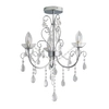 Żyrandol glamour kryształ Tabitha 61251 Endon łazienkowy IP44 chrom