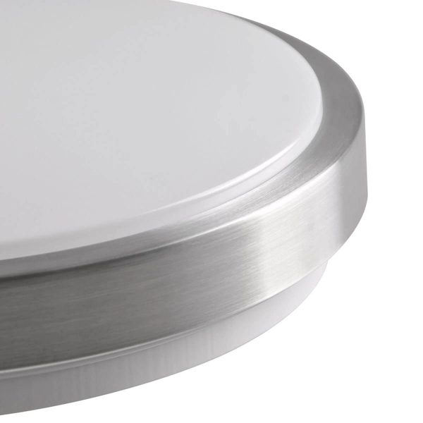 Kuchenny plafon Benedykt 326843 Polux metalowy srebrny biały