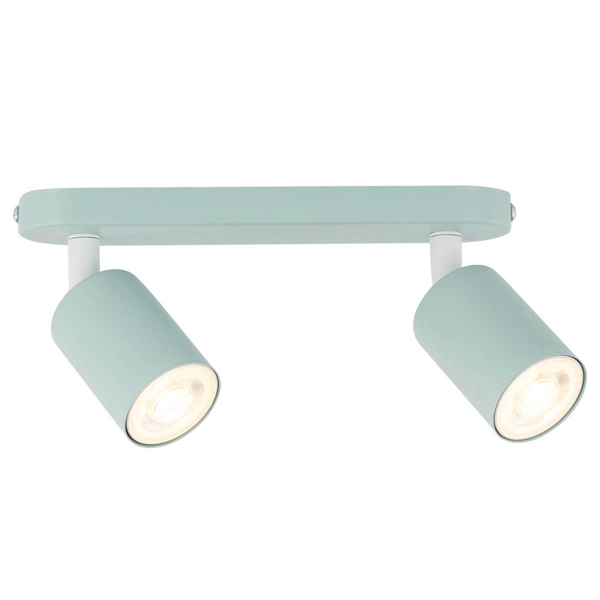 Lampa sufitowa Livia 10235 sople z regulacją podwójna miętowa