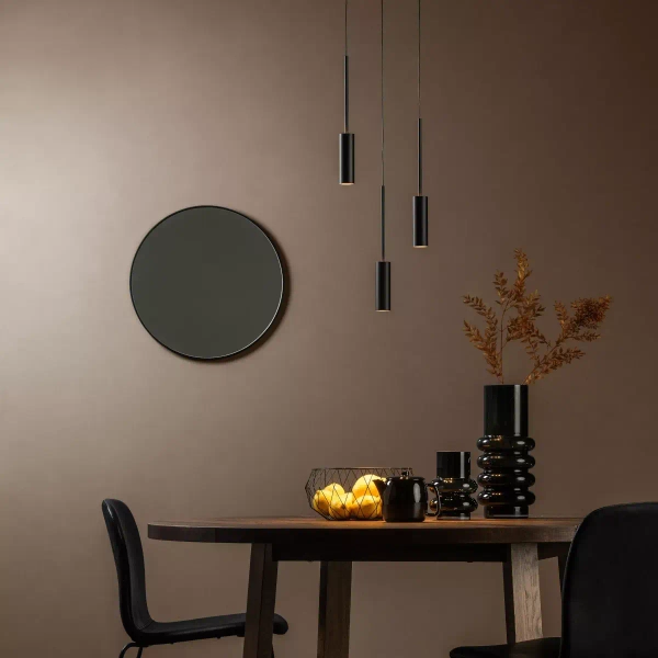 Lampa kaskadowa wisząca TUBULE 24401/21/30 Lucide LED 21W 2700K czarna