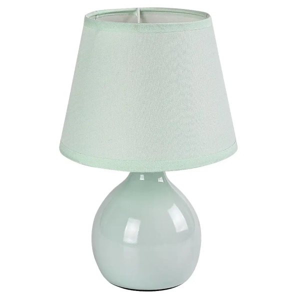 Nowoczesna lampka nocna Ingrid 74077 do czytania jasno zielony