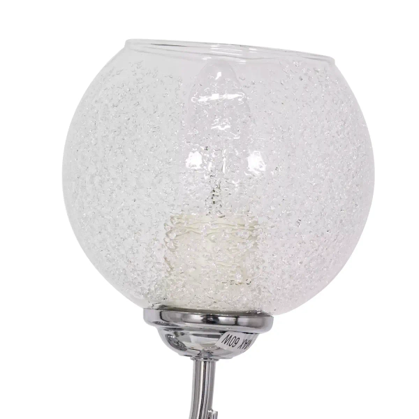Glamour lampa ścienna 8823/1 8C kinkiet vintage chrom