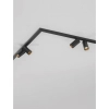 Modułowa lampa sufitowa CALDEMO LE45655 tuby metalowe czarne