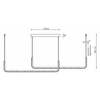 Lampa wisząca podwójna Malawi LP-1015/2P basic Light Prestige LED 20W 3000-6000K czarna