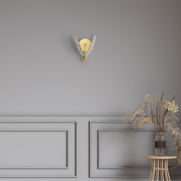 Lampa ścienna motyl Mariposa LP-1715/1W Light Prestige LED 8W 3000-6000K złota