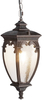 Lampa wisząca ogrodowa Fleur O414PL-01BZ IP44 brązowa