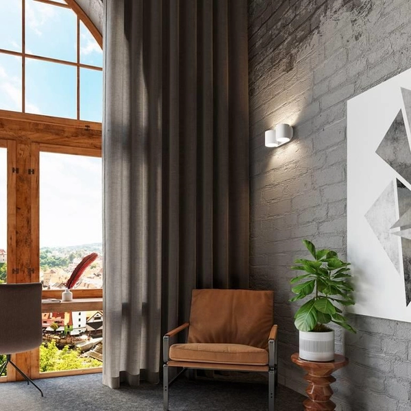 Kinkiet LAMPA ścienna SL.0659 metalowa OPRAWA tuby białe