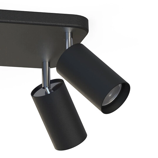 Sufitowa lampa ruchoma Eye Spot 6022 plafoniera czarna do kuchni