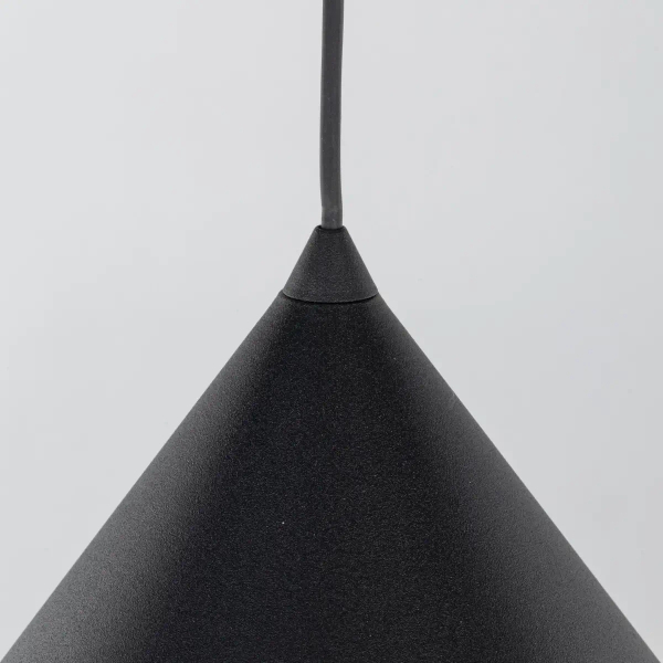 Trójkątna lampa wisząca CONO 10059 salonowa czarny