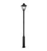 Industrialna lampa stojąca Garden latarnia LED 3W czarny