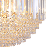 Sufitowa lampa kryształowa Charlotte FC19003/7 Zumaline glamour złota