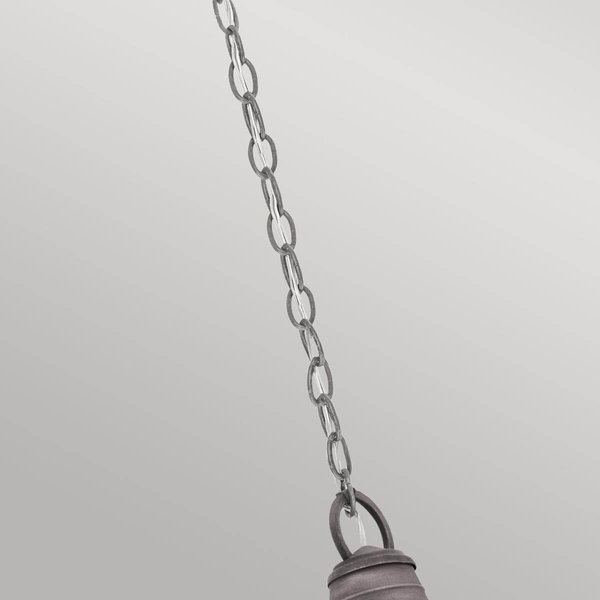 Zewnętrzna lampa wisząca Bridge Point KL-BRIDGEPOINT8S IP44 łańcuch cyna
