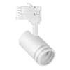 Ruchoma lampa szynowa 3-fazowa MILANO 327871 tuba z regulacją biała