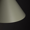Trójkątna lampa wisząca ZENITH 11485 nad stół szałwiowy