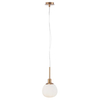 Lampa wisząca ERICH MOD221-PL-01-G Maytoni szklana kula ball miosiądz