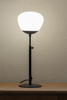 Lampka na biurko Rise 108545 Markslojd metalowa szklana czarna biała