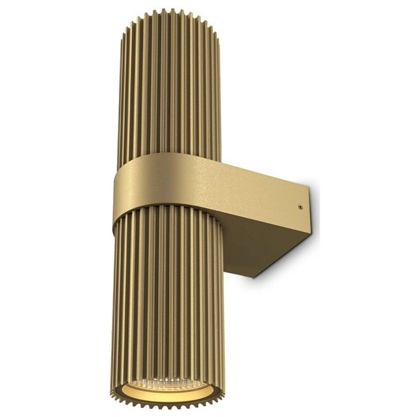 Ścienna lampa tuba Dynamics MOD326WL-02MG Maytoni plisowana złota
