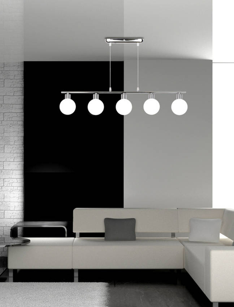 Zwis wielopunktowy Oden 35-03270 Candellux kule chrom biały