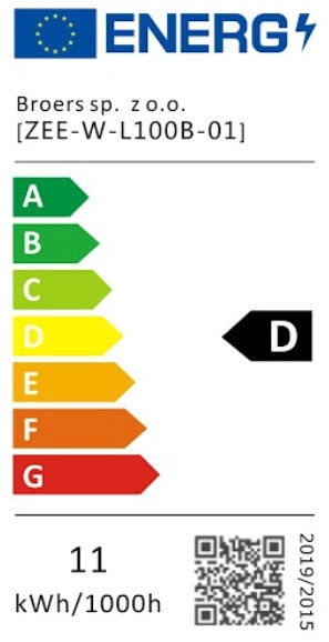 Kinkiet LAMPA ścienna CGZENW2 COPEL metalowa OPRAWA loftowa LED 24W 3000K pręt czarny