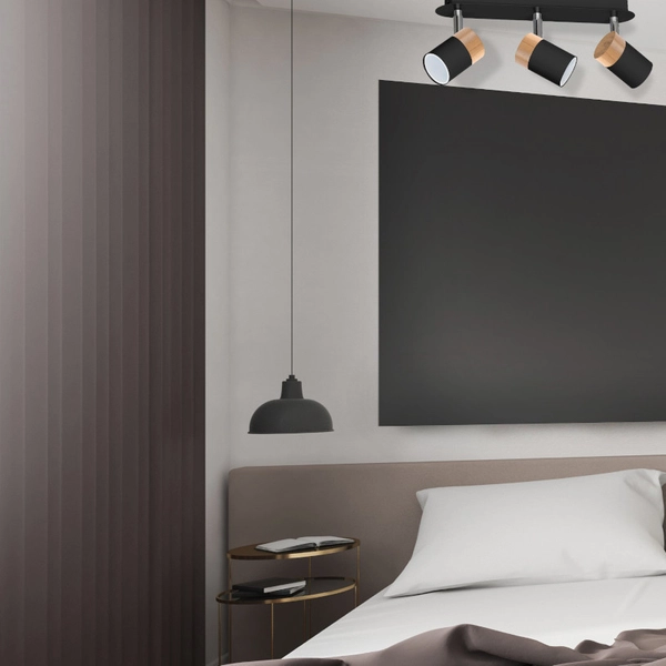 Regulowana LAMPA sufitowa JOKER MLP6304 Milagro metalowa OPRAWA reflektorki plafon industrialny tuby czarne