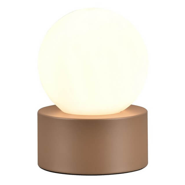 Lampka stołowa kuchenna Countess R59051065 RL Light kulka biały kawowa