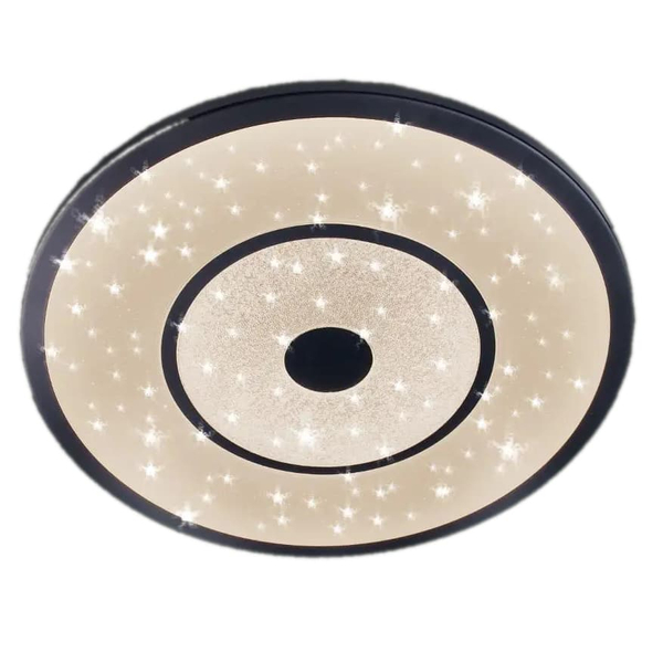 LAMPA sufitowa VEN P-9170/51 dekoracyjna OPRAWA plafon LED 74W z efektem gwiazd biały