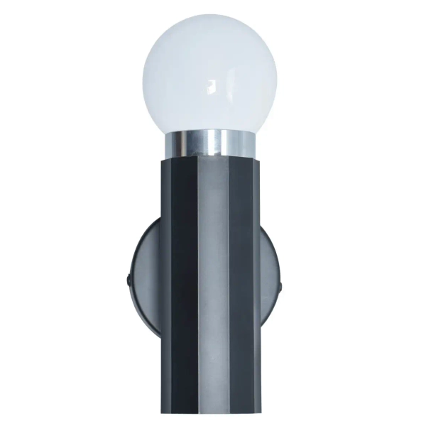 Lampa ścienna metalowa Macera WL-33849-1-BK do gabinetu czarna