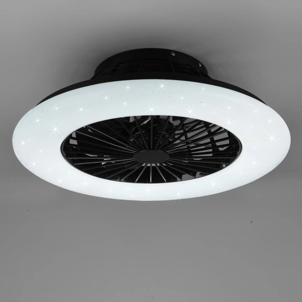 Lampowentylator na sufit STRALSUND R62522132 RL Light LED 30W 3000-6500K na pilot czarny