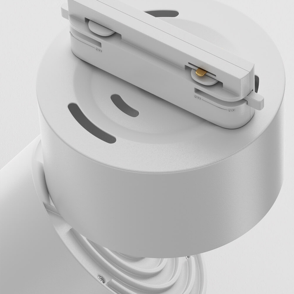 Lampa sufitowa szynowa jednofazowa Yin TR084-1-15W3K-W LED 15W 3000K biała